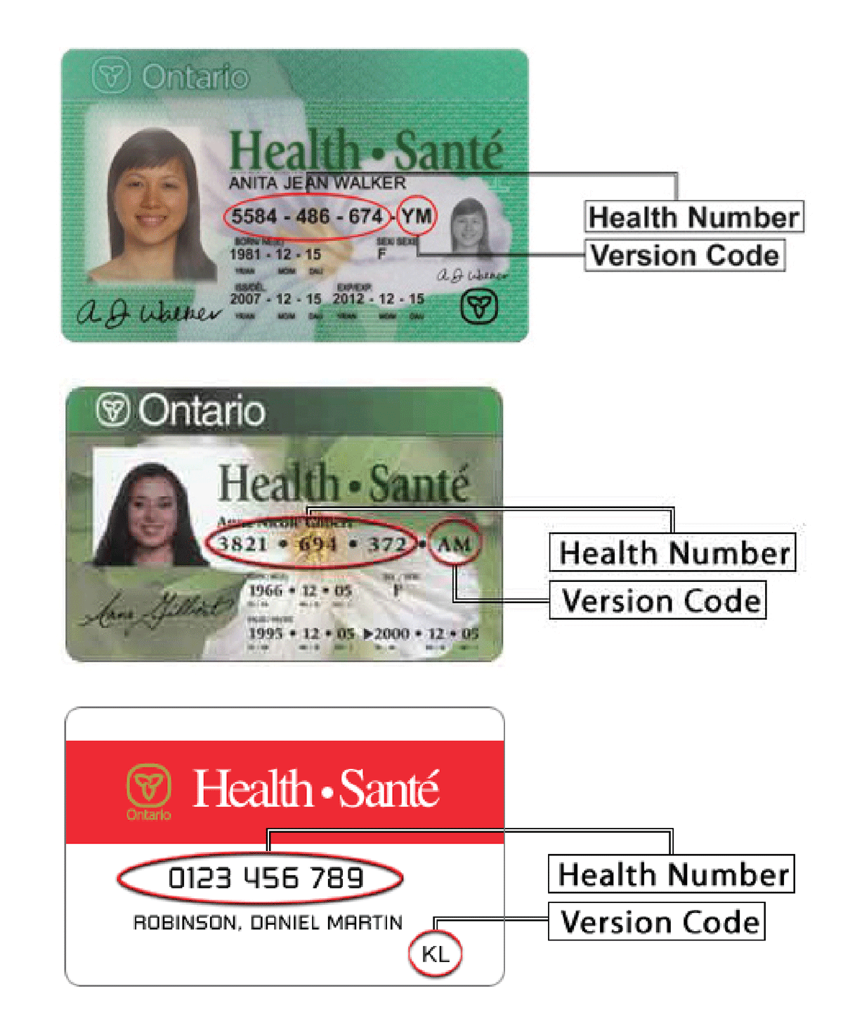 Health Card Sample Prism Eye Institute